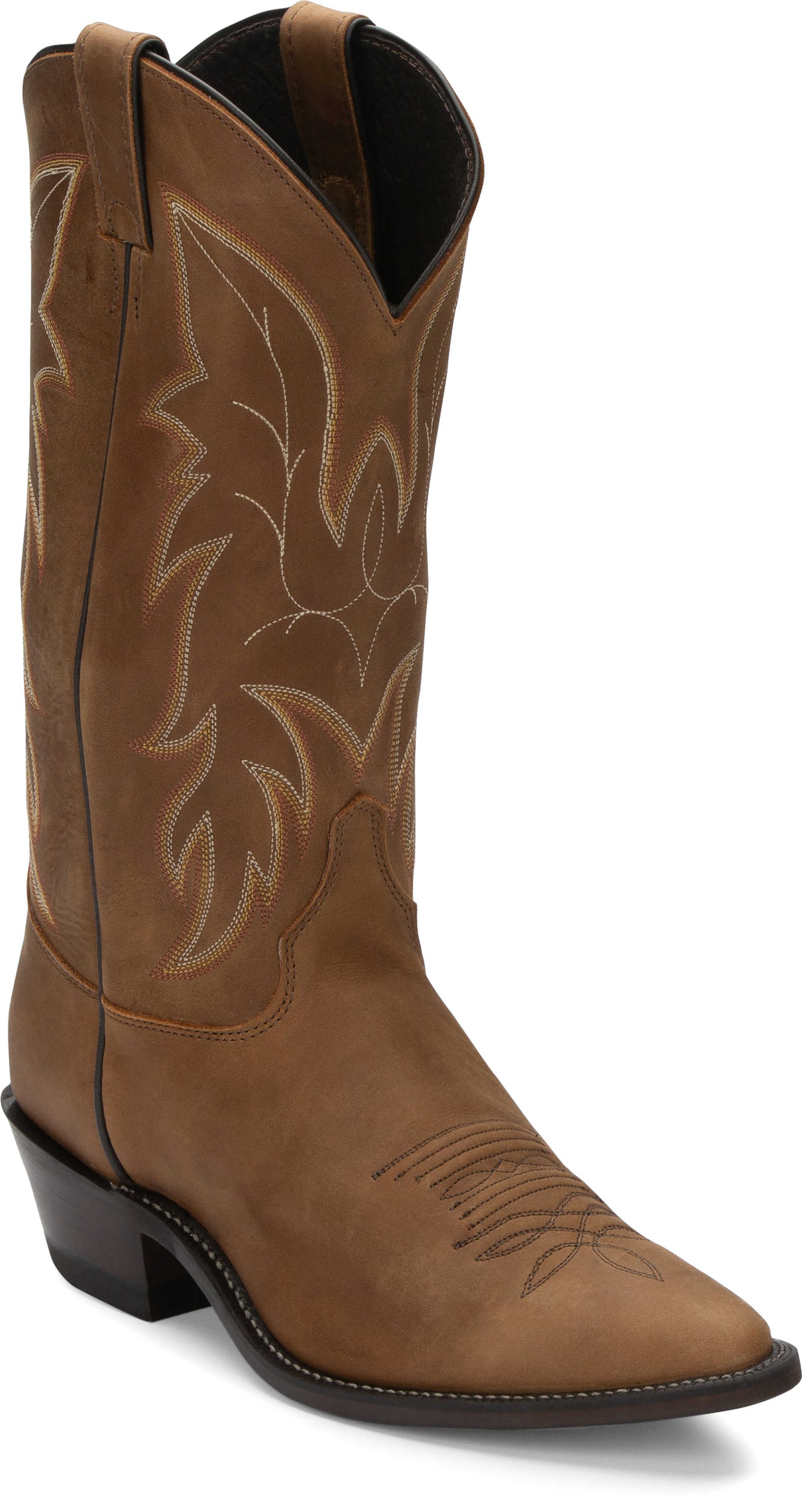 justin men's bay apache classic roper boots